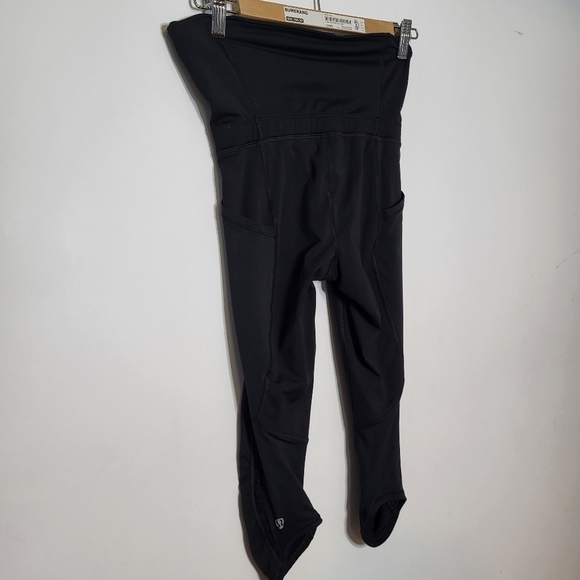 Lululemon Athletica Black Crop Pant Size 2 - Picture 3 of 10